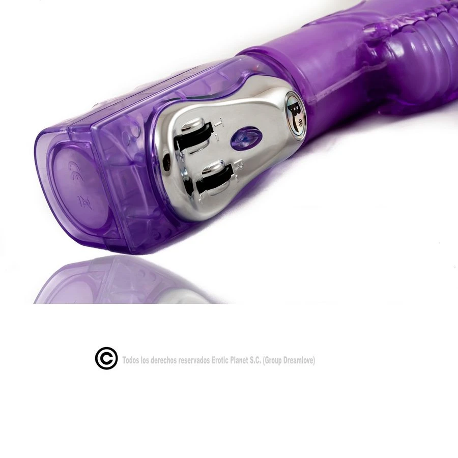 LILAC RABBIT UPDOWN ROTATOR W/SUPERSTIMULATOR